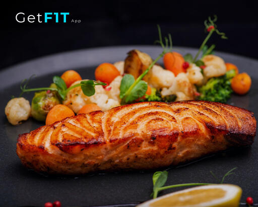 Tracking calories high protein low calorie salmon recipe